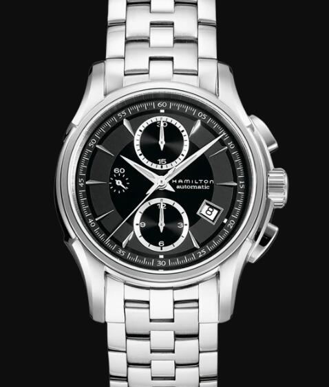 Hamilton Jazzmaster Chronometer Watch Auto Chrono Black Dial Replica Watch Review H32616133
