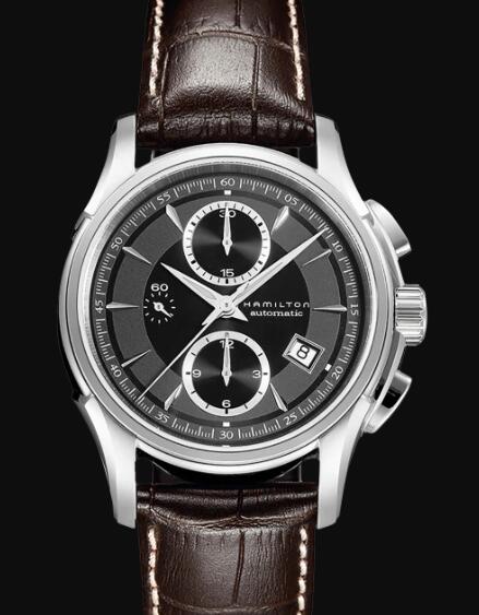 Hamilton Jazzmaster Chronometer Watch Auto Chrono Black Dial Replica Watch Review H32616533