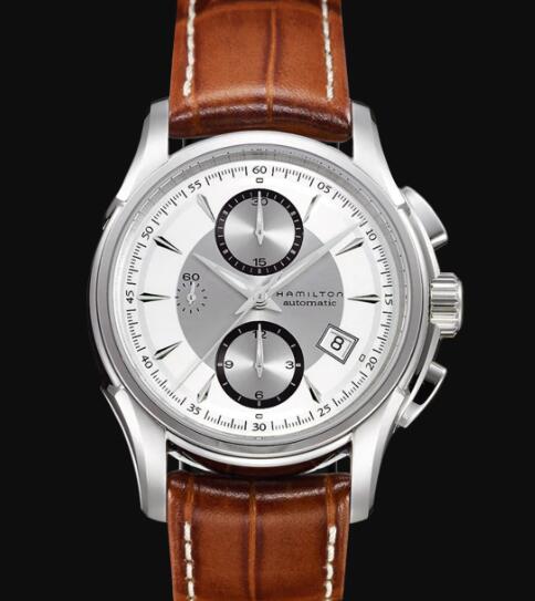 Hamilton Jazzmaster Chronometer Watch Auto Chrono Silver Dial Replica Watch Review H32616553