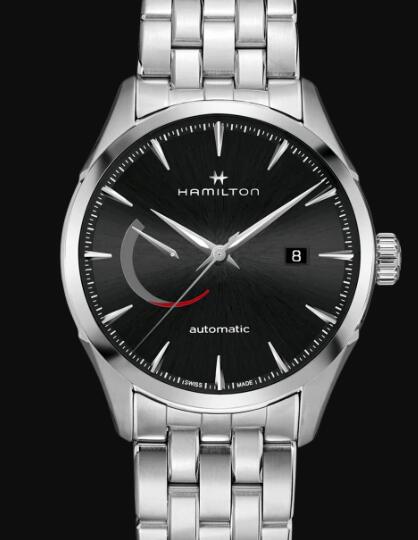 Hamilton Jazzmaster Automatic Watch Power Reserve Black Dial Replica Watch Review H32635131