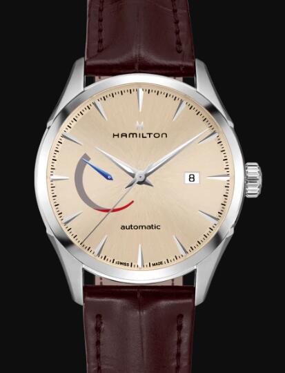 Hamilton Jazzmaster Automatic Watch Power Reserve Beige Dial Replica Watch Review H32635521