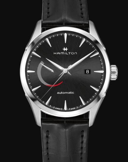 Hamilton Jazzmaster Automatic Watch Power Reserve Black Dial Replica Watch Review H32635731