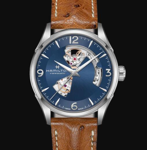 Hamilton Jazzmaster Gent Automatic Hommes Replica Watch Review Open Heart Montres H32705041