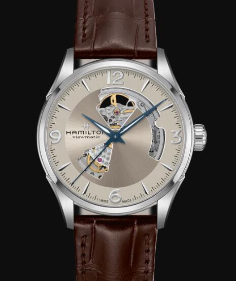 Hamilton Jazzmaster Automatic Replica Watch Review Open Heart Silver Dial Stainless steel Bracelet H32705521
