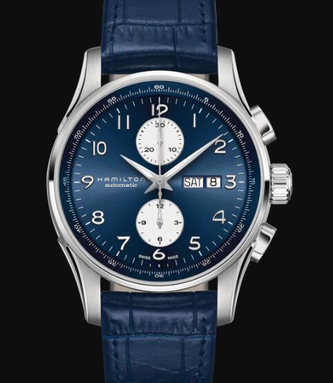 Hamilton Jazzmaster Chronometer Watch Maestro Blue Dial Replica Watch Review H32766643