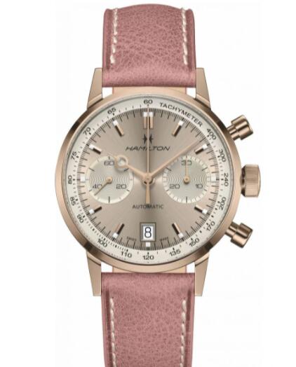 2022 Hamilton American Classic Intra-Matic Automatic Chronograph – Janie Bryant Replica Watch H38426820