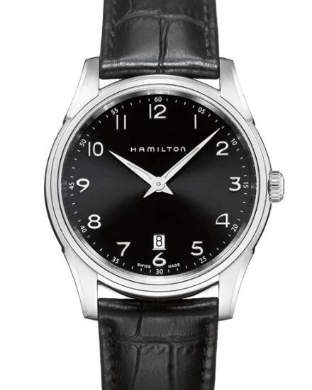 Hamilton Jazzmaster Quartz Watch Thinline Black Dial Replica Watch Review H38511733