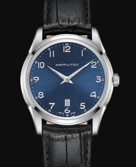 Hamilton Jazzmaster Quartz Watch Thinline Blue Dial Replica Watch Review H38511743