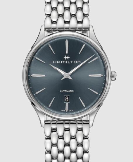 Replica Hamilton Jazzmaster Automatic Watch Thinline Blue Dial Watch H38525141