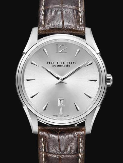 Hamilton Jazzmaster Automatic Watch Slim Silver Dial Replica Watch Review H38615555