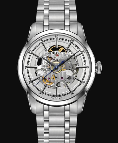 Hamilton American Classic RailRoad Skeleton Automatic Watch Replica Cheap Price H40655151