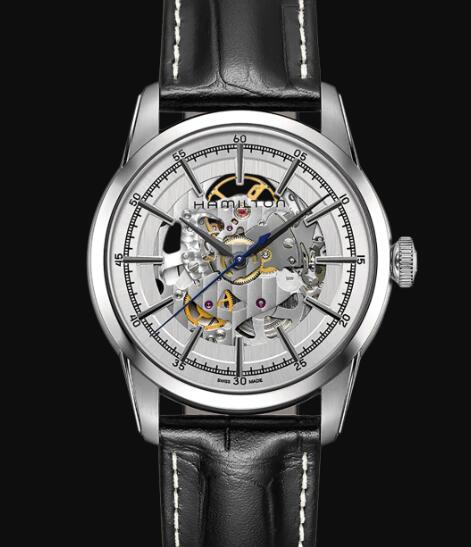 Hamilton American Classic RailRoad Skeleton Automatic Watch Replica Cheap Price H40655751