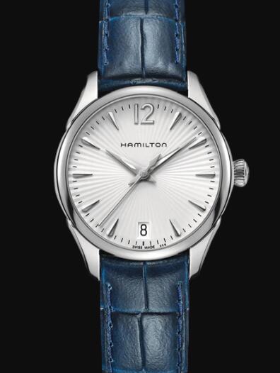 Hamilton Jazzmaster Quartz Watch Lady Silver Dial Replica Watch H42211655