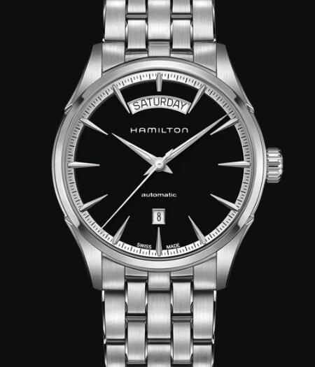 Hamilton Jazzmaster Automatic Watch Day Date Black Dial Replica Watch Review H42565131