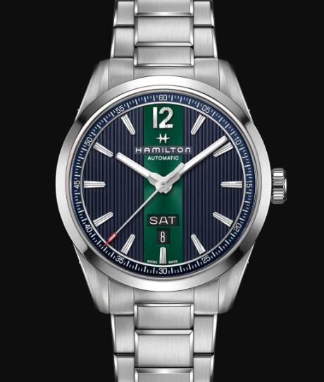 Hamilton Broadway Automatic Watch Day Date - Blue Dial Review Replica Cheap Price H43515141