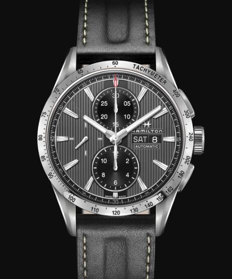 Hamilton Broadway Chronometer Watch - Black Dial Review Replica Cheap Price H43516731