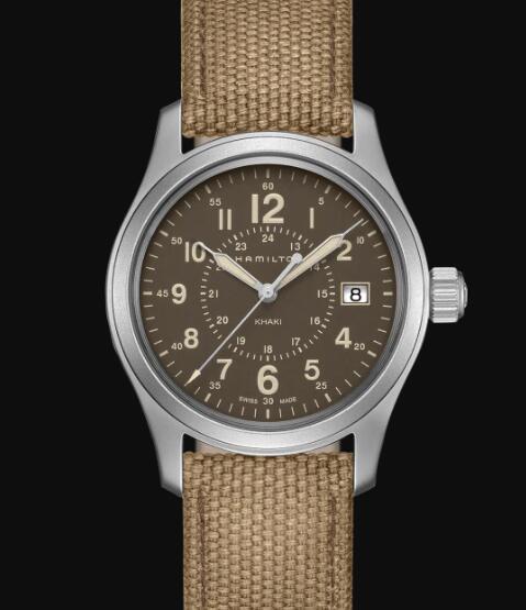 Hamilton Khaki Field Quartz Watch Brown Dial Replica Watch H68201993