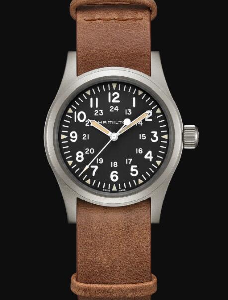 Hamilton Khaki Field Mechanical Watch Black Dial Replica Watch H69439531