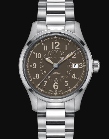 Hamilton Khaki Field Automatic Watch Brown Dial Replica Watch H70305193