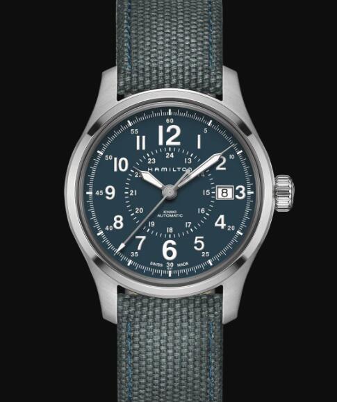Hamilton Khaki Field Automatic Watch Blue Dial Replica Watch H70305943