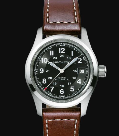 Hamilton Khaki Field Automatic Watch Black Dial Replica Watch H70455533