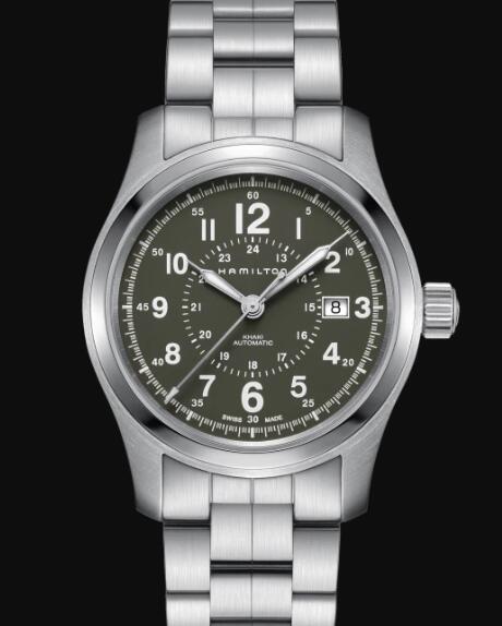 Hamilton Khaki Field Automatic Watch Green Dial Replica Watch H70605163