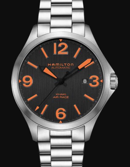 Hamilton Khaki Aviation Air Race Auto Automatic Watch Black Dial Review Replica Cheap Price H76535131