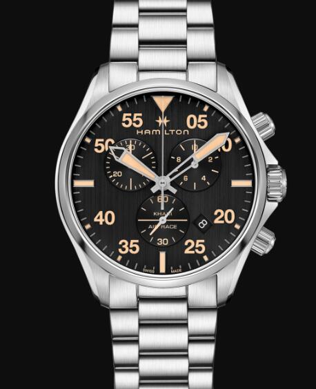 Hamilton Khaki Aviation Pilot Chronometer Quartz Watch Replica Cheap Price H76722131