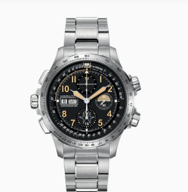 Hamilton KHAKI AVIATION X WIND DAY DATE AUTO CHRONO LIMITED EDITION AUTOMATIC WATCH Review Replica Cheap Price H77796135