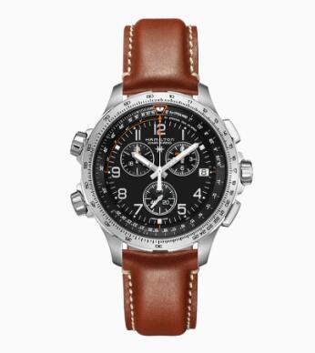 Hamilton KHAKI AVIATION X-WIND GMT CHRONO QUARTZ Watch Review Replica Cheap Price H77912535
