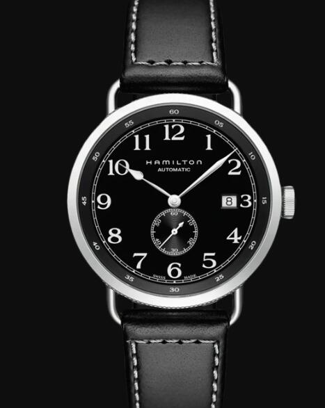 Hamilton Khaki Navy Review Automatic Watch Pioneer Small Second Black Dial Replica H78415733