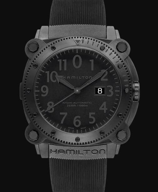 Hamilton Khaki Navy Review BeLOWZERO Automatic Watch Replica H78585333