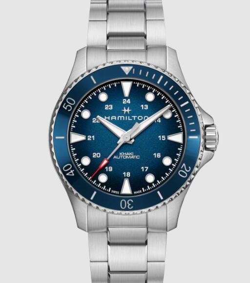 Replica Hamilton Khaki Navy Scuba Auto Watch Blue Dial 43mm H82505140