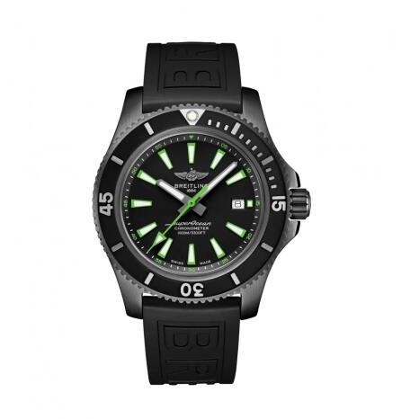 2022 Breitling Superocean 46 Blacksteel Replica Watch M173671A1B1S1