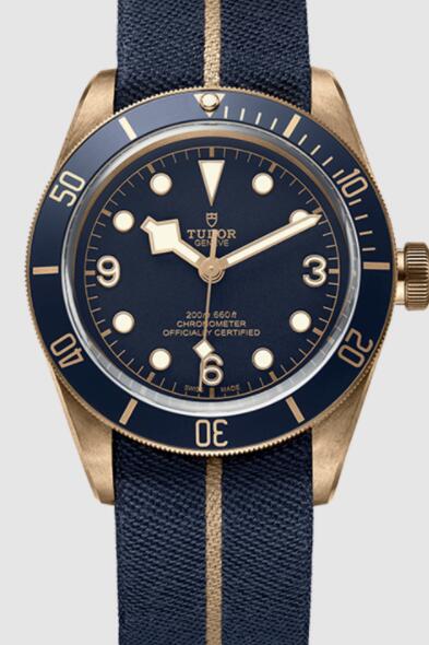 Tudor Black Bay Bronze Bucherer Blue Replica Watch 79250BB-0001