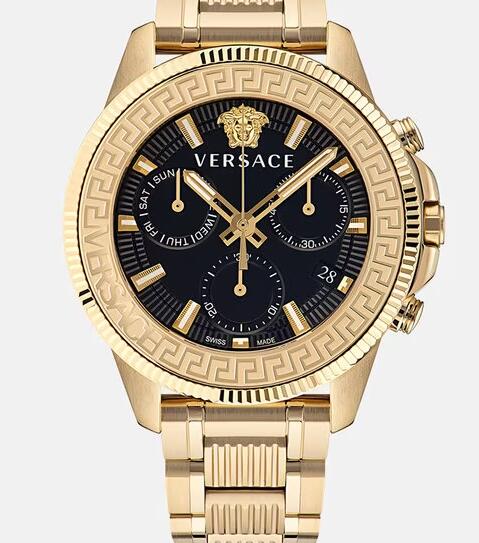 Versace Greca Action Chrono Watch for Men Replica PVE3J006-P0022