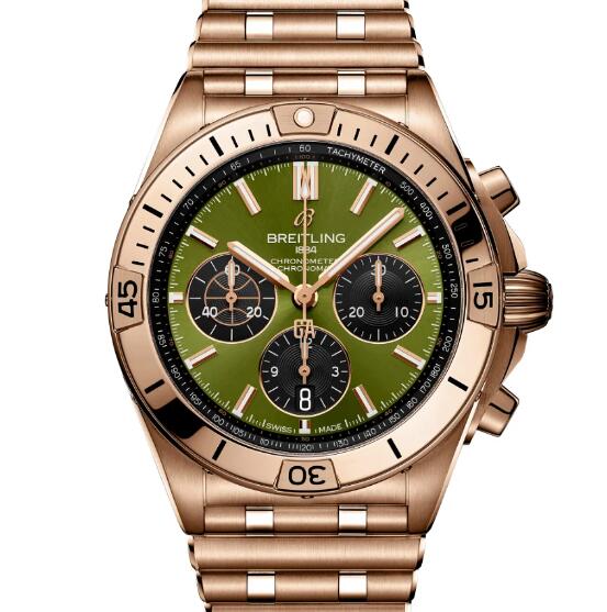 BREITLING Chronomat B01 42 Giannis Antetokounmpo Replica Watch RB01344A1L1R1