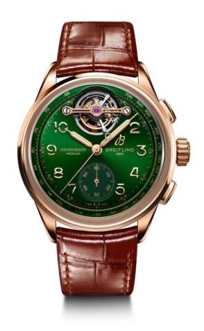 Breitling Premier Heritage B21 Chronograph Tourbillon Bentley Replica Watch RB21201A1L1P1