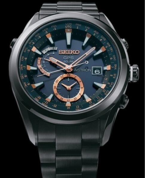 Seiko Watch Astron GPS Solar Edition Limitée SAST001 Titanium - Black Hard Coating - Ceramic