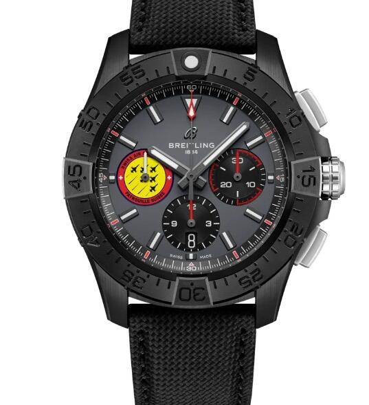 BREITLING Avenger B01 Chronograph 44 Swiss Air Force Team Special Edition Replica Watch SB01471A1B1X1