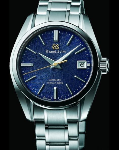 Seiko Watch Replica Grand Seiko 9S anniversaire SBGH267 Stainless Steel - Blue Dial - Stainless Bracelet