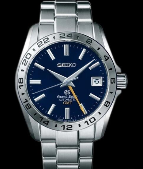 Seiko Watch Replica Grand Seiko GMT SBGM029 Steel - Steel Bracelet