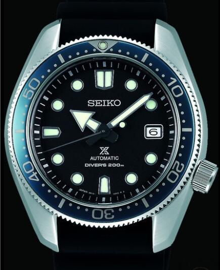 Seiko Watch Seiko Prospex SPB079 Stainless Steel - Black Dial - Silicone Strap