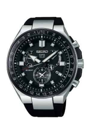 Seiko Watch Seiko Astron SSE169 Titanium - Silicone Strap