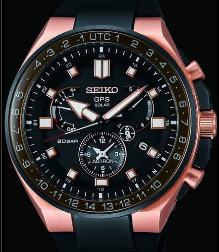Seiko Watch Seiko Astron SSE170 Titanium - Silicone Strap