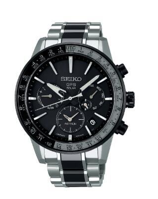 Seiko Astron Watches For Men 5X Dual-Time Review Price Replica Watch SSH011J1