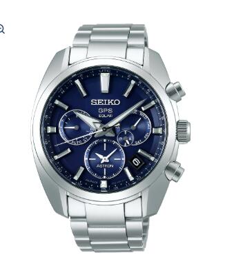Seiko Astron Watches For Men 5X Dual-Time Review Price Replica Watch SSH019J1