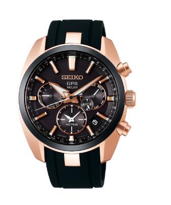 Seiko Astron Watches For Men 5X Dual-Time Review Price Replica Watch SSH024J1