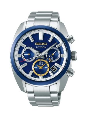 Seiko Astron Watches For Men 5X Dual-Time Reviews Price Replica Watch SSH045J1