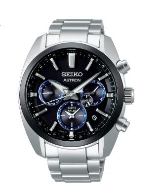 Seiko Astron Watches For Men 5X Dual-Time Review Price Replica Watch SSH053J1